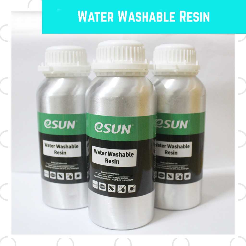 eSUN Water Washable Resin 3D Printer Resin Anycubic Photon, Elegoo