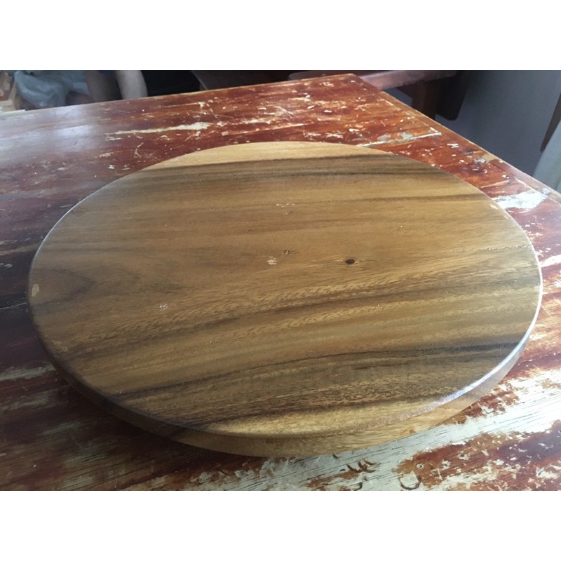 SALE Wooden lazy Susan / Cake decorating turntable Shopee Philippines