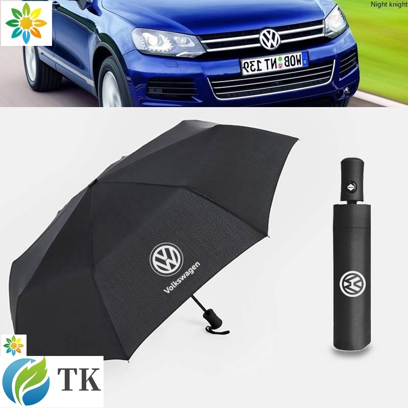HighQuality Volkswagen VW Automatic Folding Umbrella Sunshade Golf Car 6th Generation MK6 Caddy
