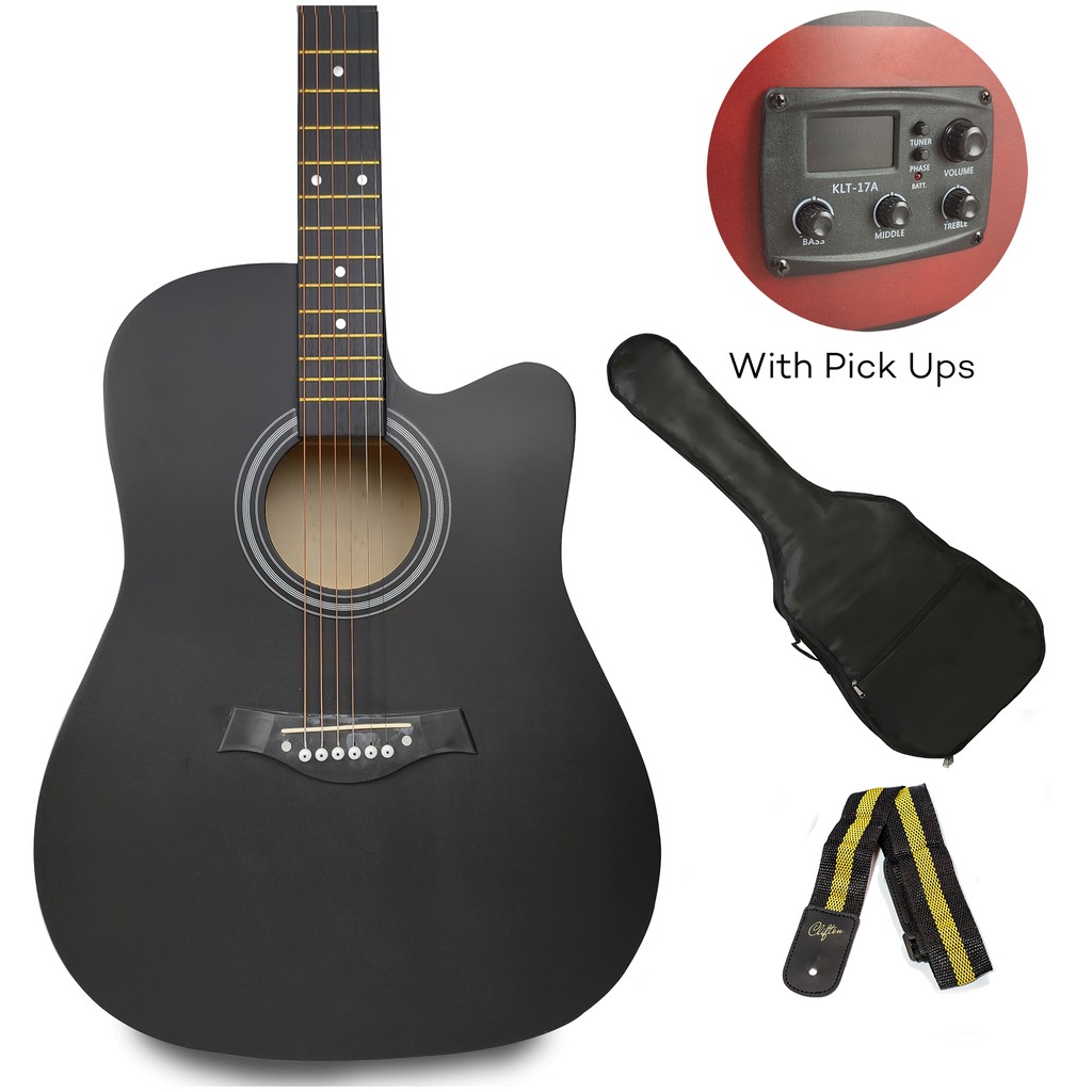 Raven Ry41 Starter Acoustic Guitar With Bag Shopee Philippines