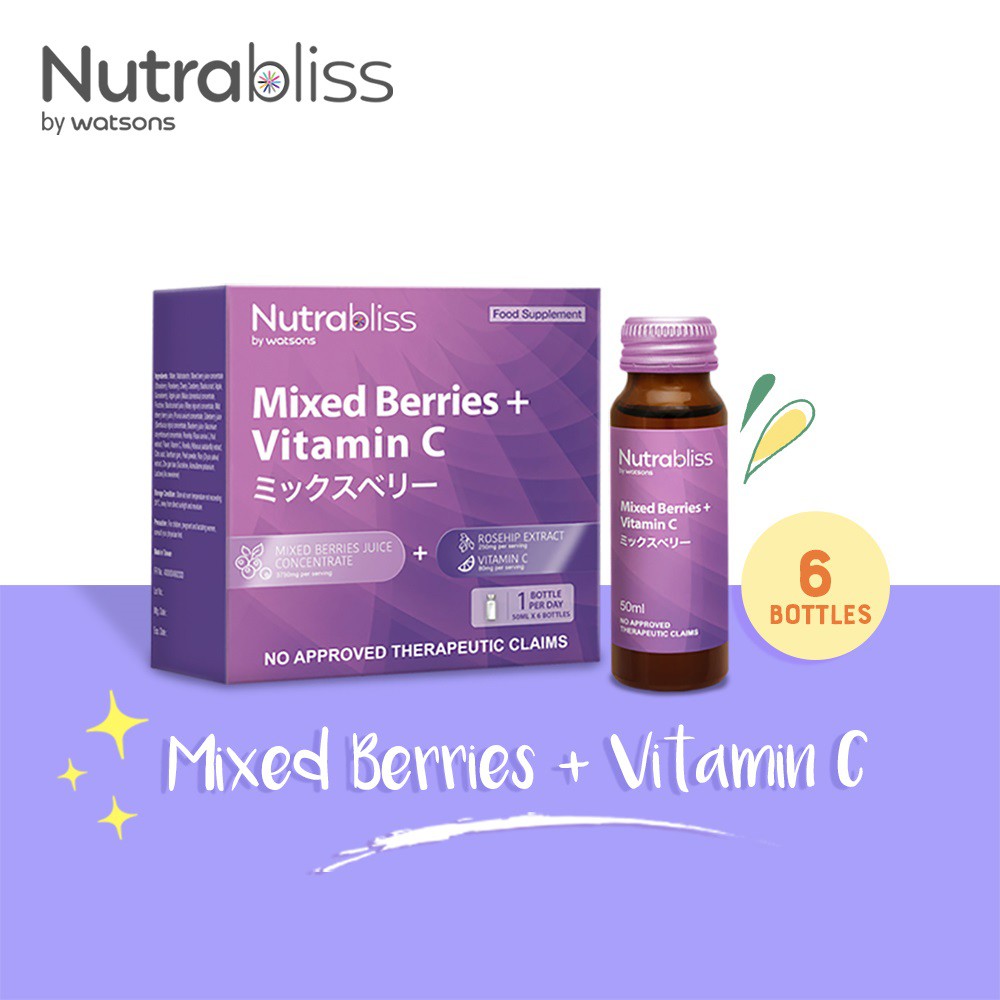 Nutrabliss Berry Essence Mixed Berry With Vitamin C Plus Food