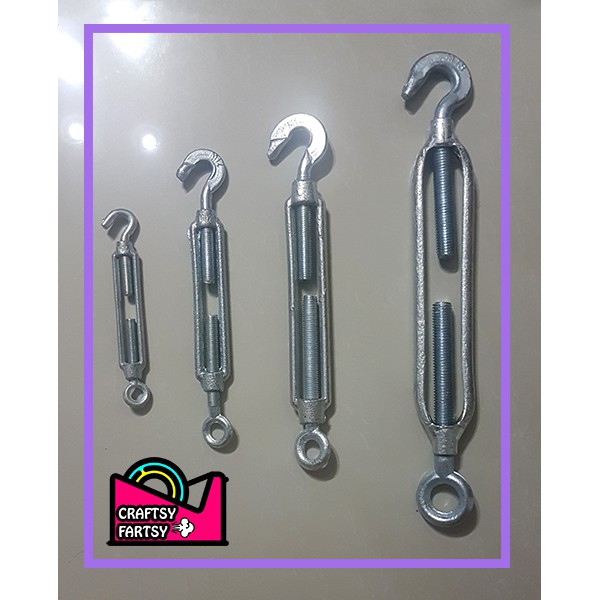 (PER PIECE) Turnbuckle 6mm (1/4") to 12mm (1/2") Shopee Philippines