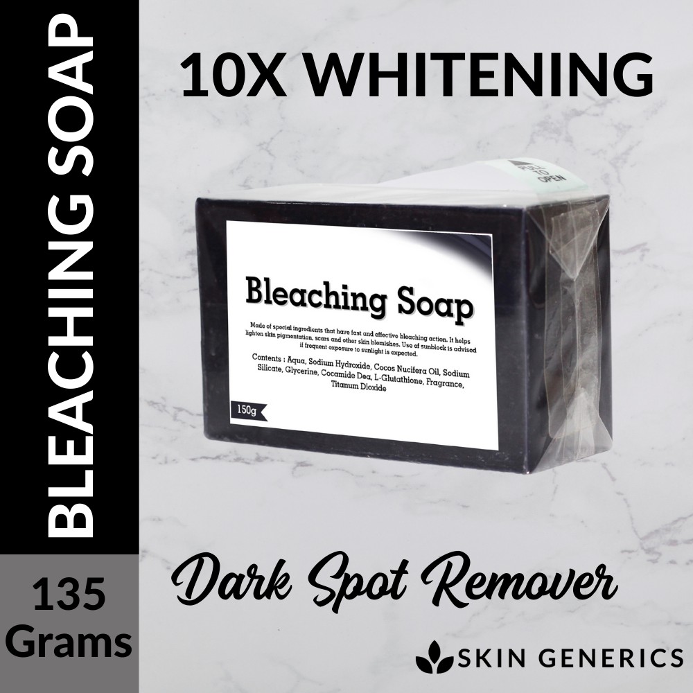 10X WHITENING BLEACHING SOAP SKIN GENERICS Bleaching Glutathione