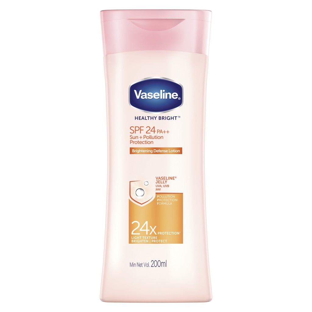 Vaseline Healthy Bright Lotion Spf 24 200Ml Shopee Philippines