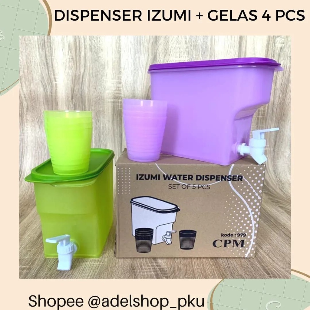 Izumi Water Dispenser / Juice Dispenser / Water Dispenser 3.5L Shopee