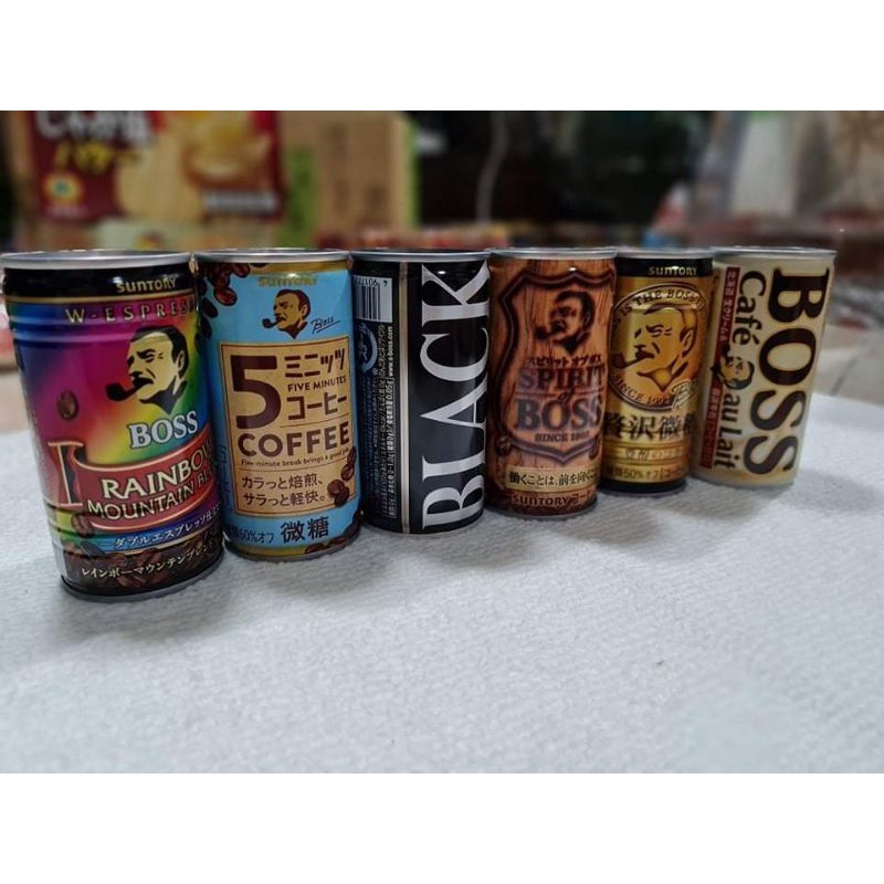 Boss Coffee Canned BY Suntory (🇯🇵Japan Product) Shopee Philippines