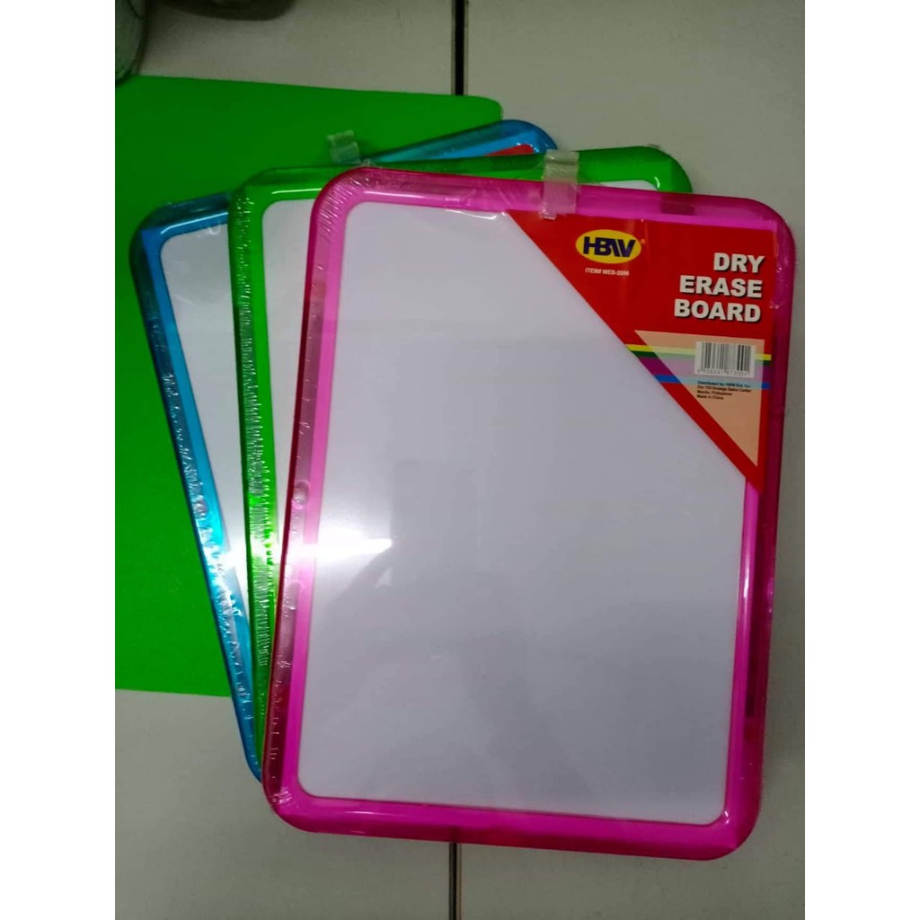 HBW Mini Whiteboard 7" x 10" Shopee Philippines