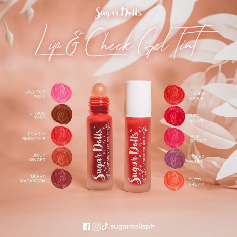 Sugar Dolls Lip & Cheek Gel Tint Shopee Philippines