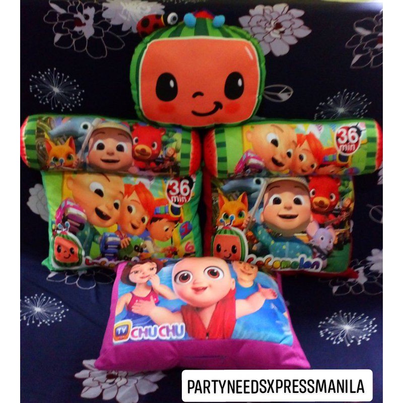 and ChuChu TV Pillows Hotdog, face, rectangle