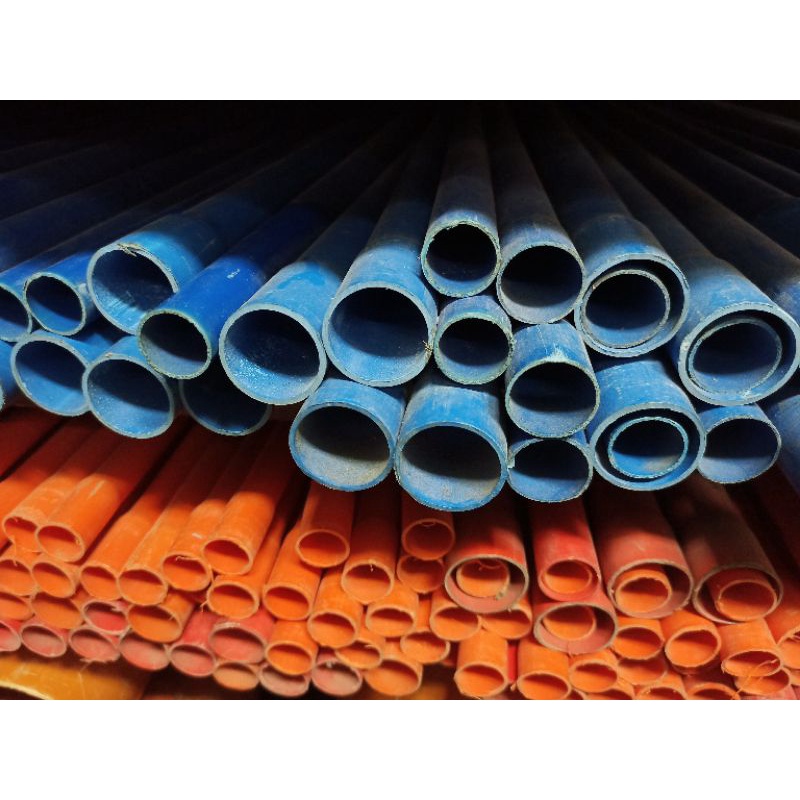 PVC Blue and Orange Pipe Heavy Duty for Water Line and Electrical sold