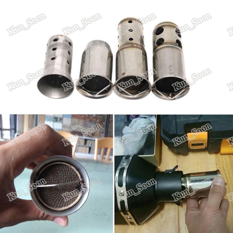 Motorcycle Hexagonal Exhaust Muffler Pipe DB Killer Silencer Adjustable