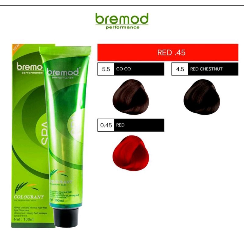 BREMOD PERFORMANCE HAIR COLOR 100ml Shopee Philippines