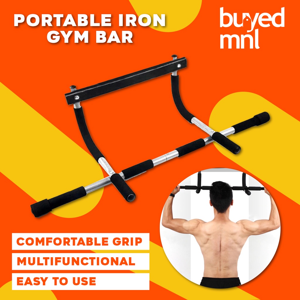 Original [BMNL] MultiFunctional Iron Gym Total Upper Body Workout Bar