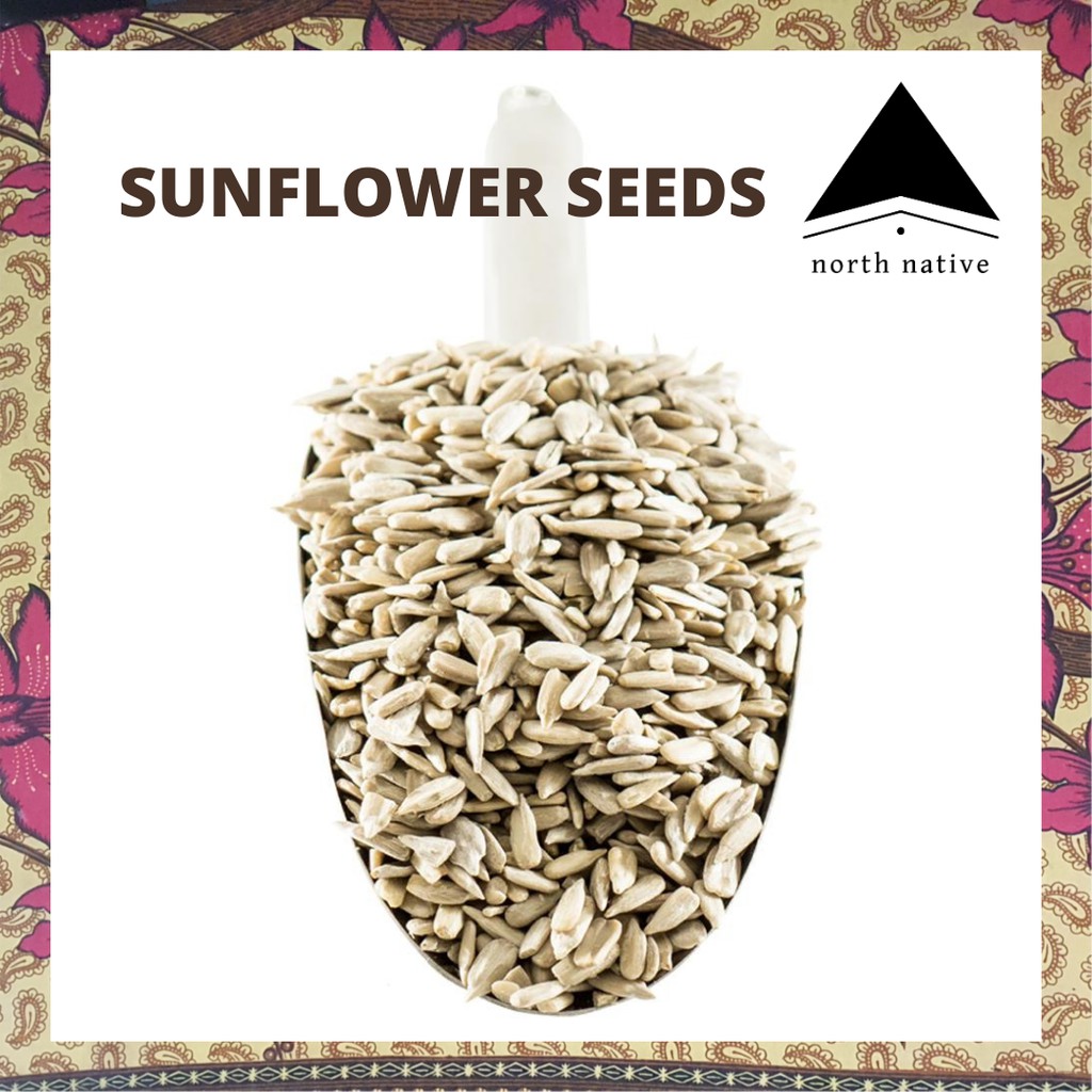 Raw Hulled Sunflower Seed Kernels, 1kg, Allergen Free, Non GMO, Vegan