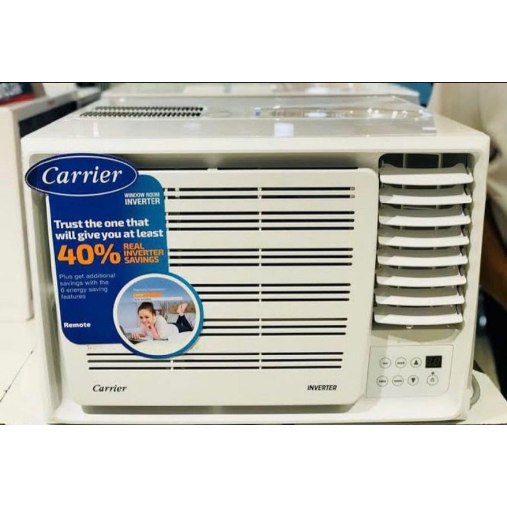 CARRIER inverter 2HP WCARHO19EEV window type aircon Shopee Philippines