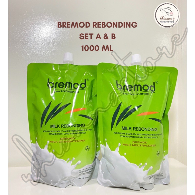 Bremod Hair Rebonding Milk / Classic Set A&B Shopee Philippines