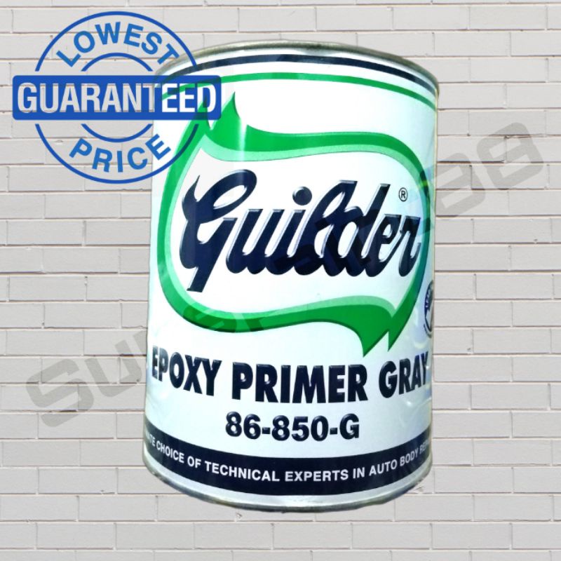 Guilder Epoxy Primer Gray 86850G with Epoxy Catalyst (4L) Shopee