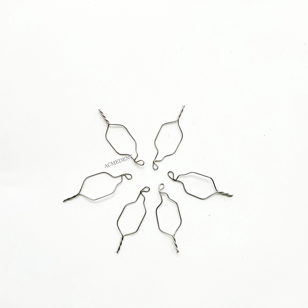 100pieces Dental Orthodontic Kobayashi Ligature Wires High Quality