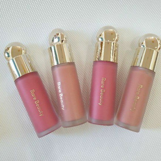RareBeauty Soft Pinch Blush Bliss/Dewy Liquid Blush Happy FullSize