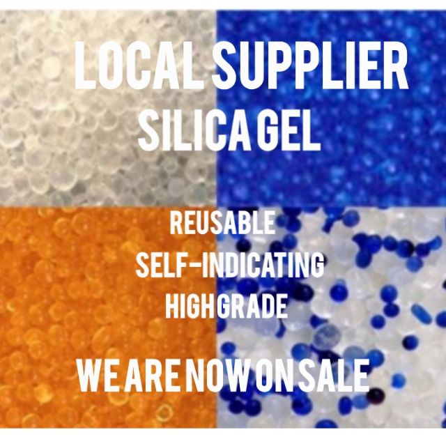 Reusable and SelfIndicating Pure Silica Gel (500g and 1kg pack