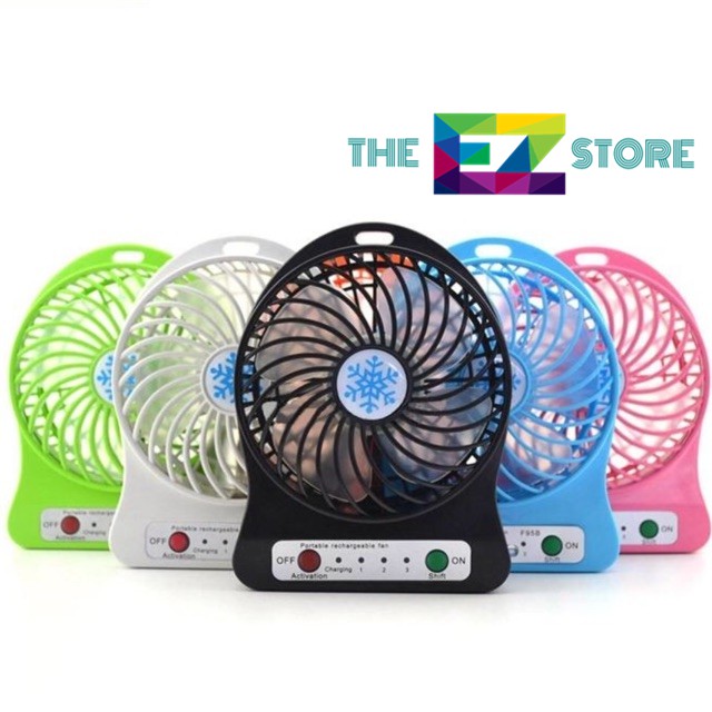 Mini Rechargeable Portable Electric Fan Shopee Philippines
