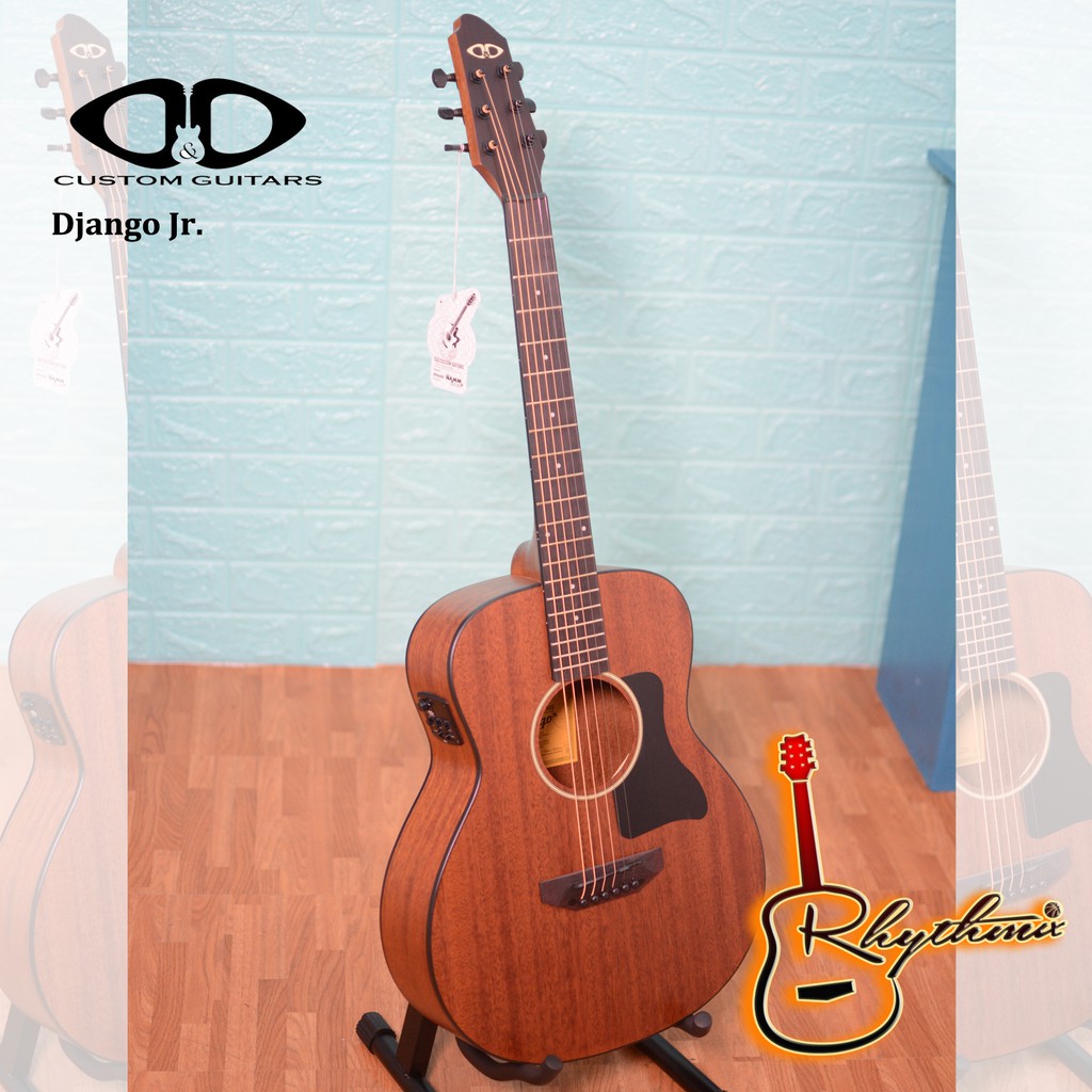 D&D Django Jr (Mahogany) Acoustic Guitar with D&D GT2 Pickup and Tuner