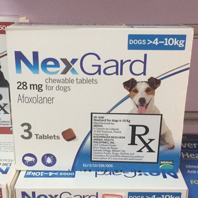 Nexgard for Dogs >410kg Shopee Philippines