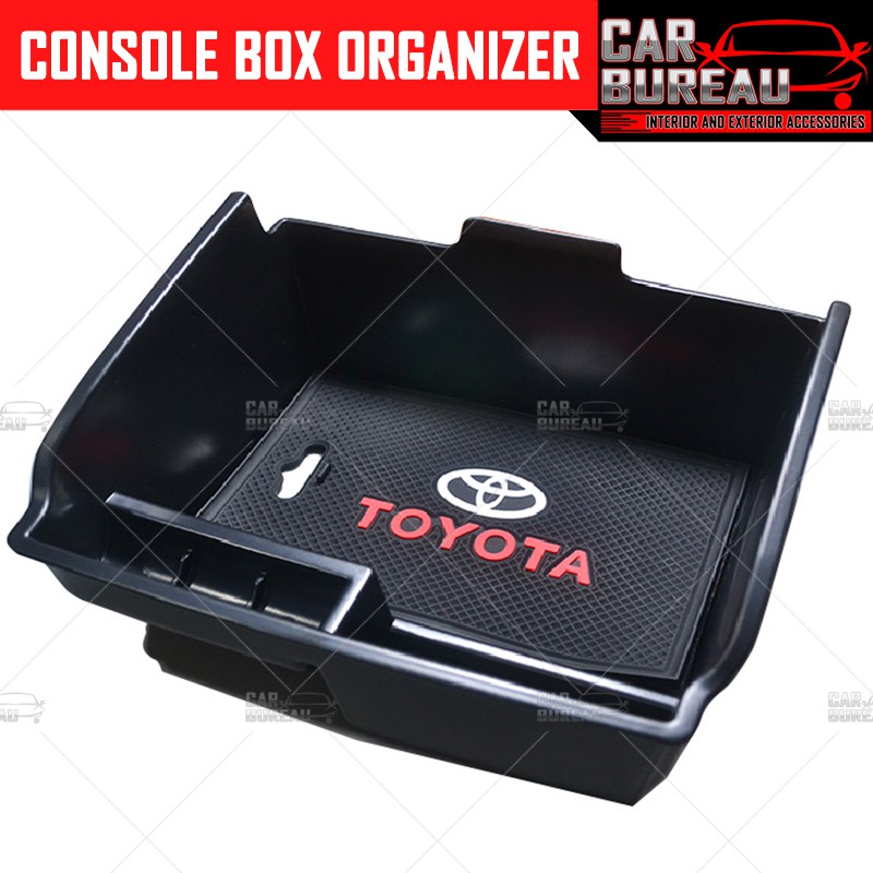 Armrest Center Storage Box For Toyota Innova Hilux Fortuner 1619 Console Box Organizer CBOToy
