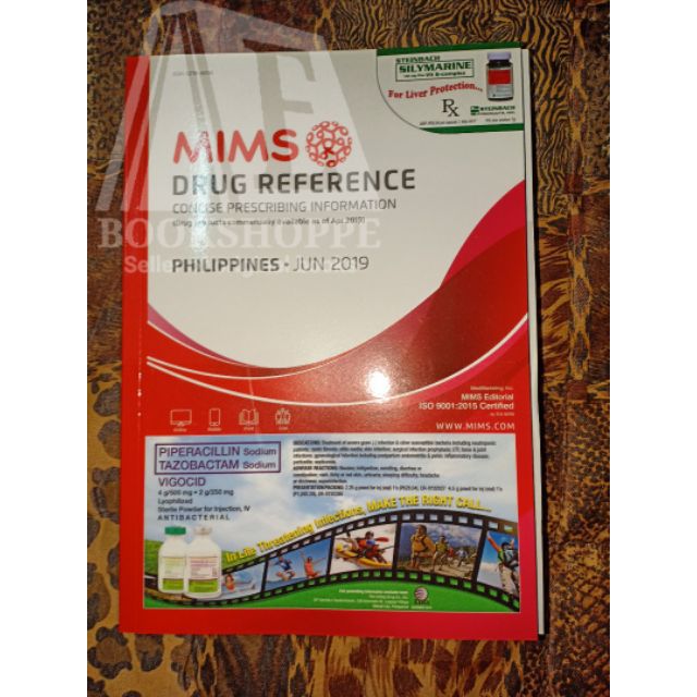 ORIGINAL ISSUE 1 MIMS Drug Reference 2019 Shopee Philippines
