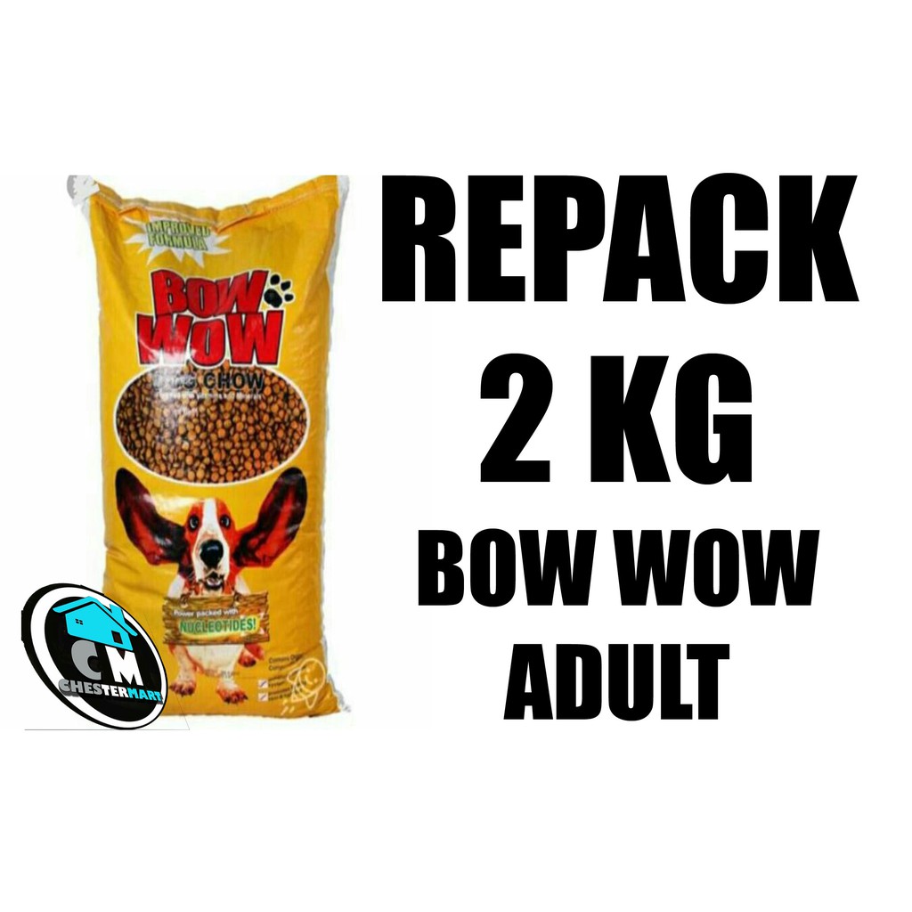bow wow adult Dog food 2kg Shopee Philippines