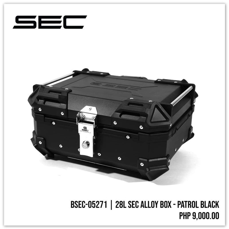 SEC 28L ALLOY TOP BOX Shopee Philippines