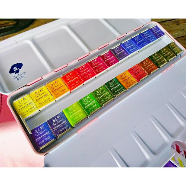 Paul Rubens Watercolors 24 colors Shopee Philippines
