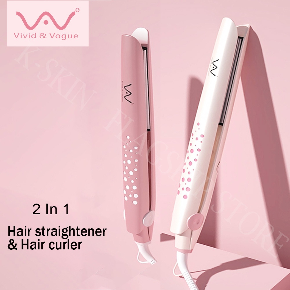 Vivid & Vogue hair straightener comb iron Hair straightener ceramic