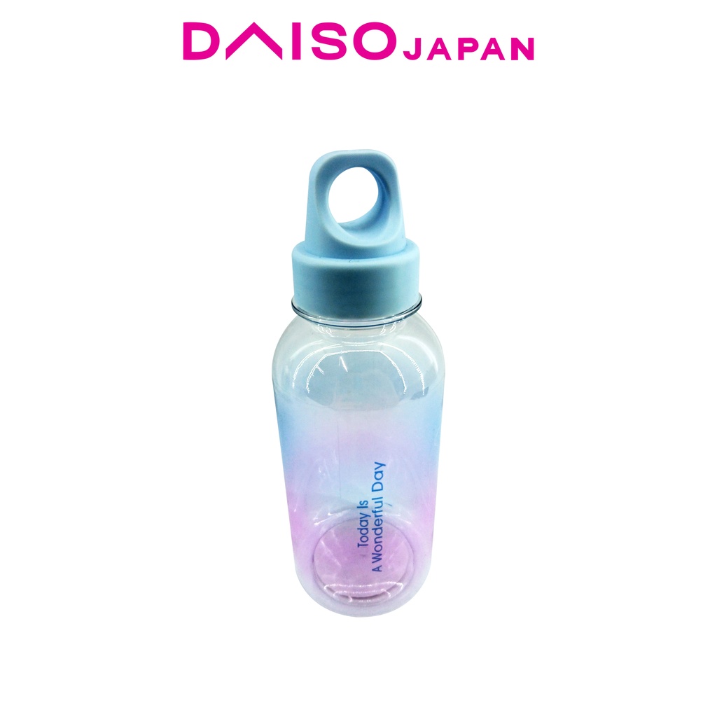 Daiso Blue Water Bottle with Handle 380 ml Shopee Philippines