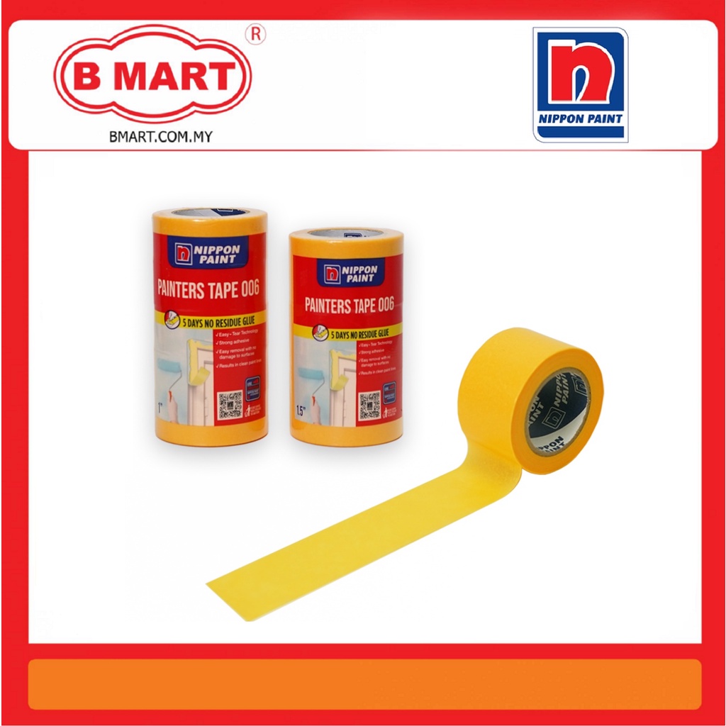 NIPPON PAINT PAINTERS TAPE / PAINTING TAPE 006 (WASHI TAPE) Shopee