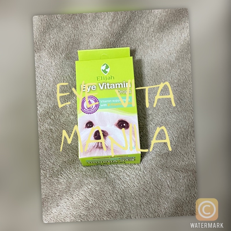 ELIJAH Eye Vita Drops for Dogs and Cats 20ml EYE VITA Shopee Philippines