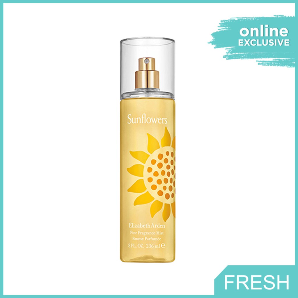Elizabeth Arden Sunflowers Fragrance Mist 236ml Shopee Philippines