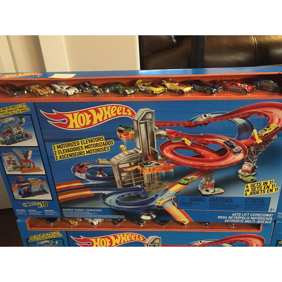 Hot Wheels Auto Lift Expressway Play Set Hot Wheels Autolift