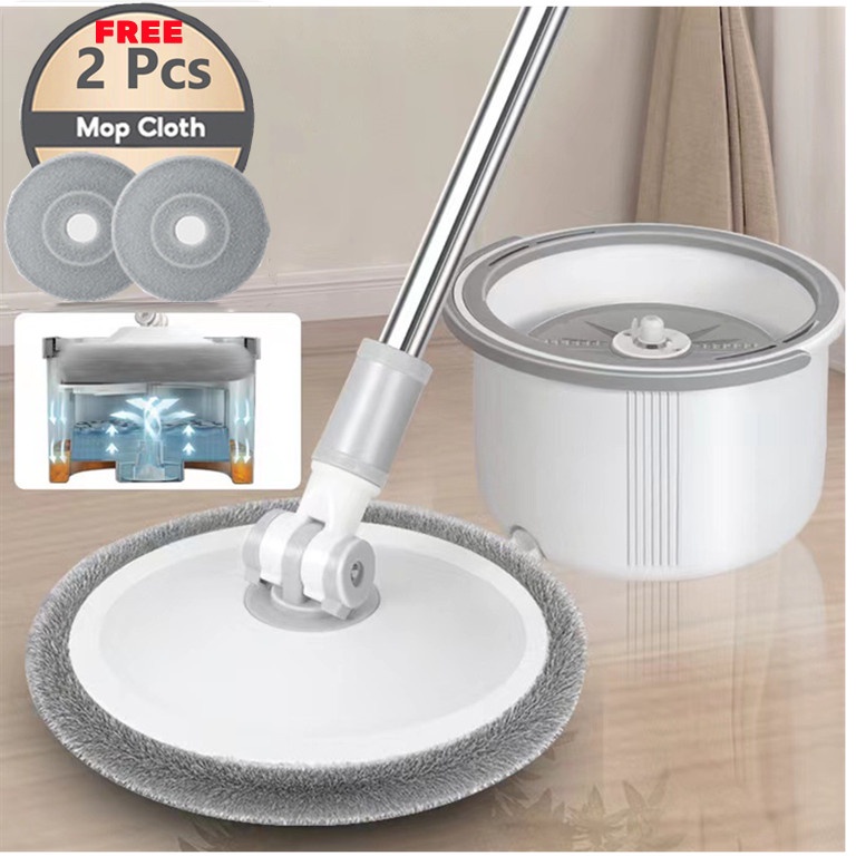 Magic Spin Mop With Spinner and Squeezer Mop For Floor Bucket Tornado