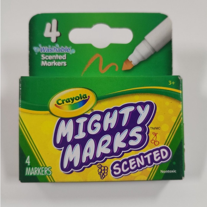 Gaisano Crayola Mini Markers, Washable and Scented, 4pcs Shopee Philippines