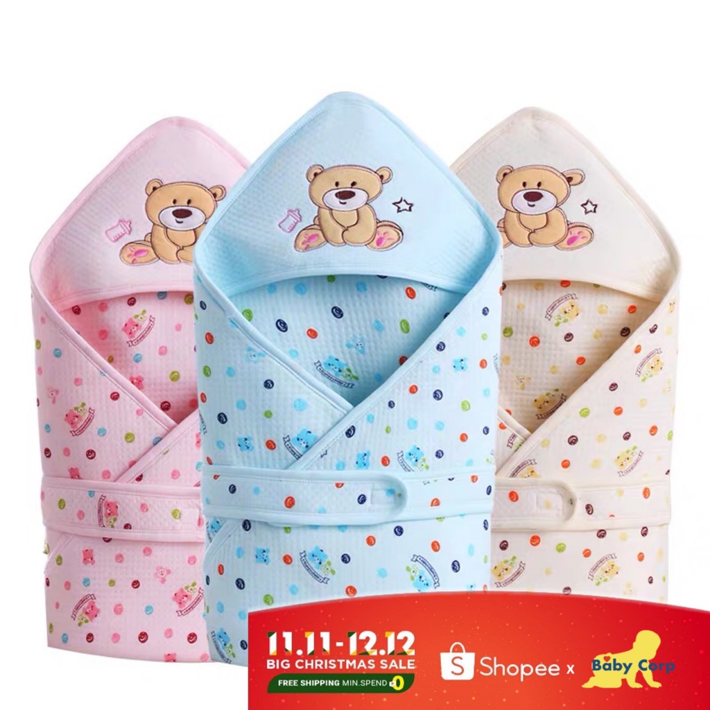 Baby Corp Newborn Swaddle Big Blanket Comforter Shopee Philippines
