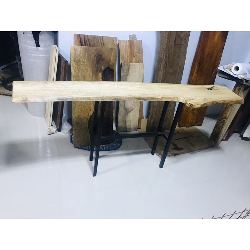 Narra Wood Plank or Wood Slab (Stand NOT Included) for Console Table