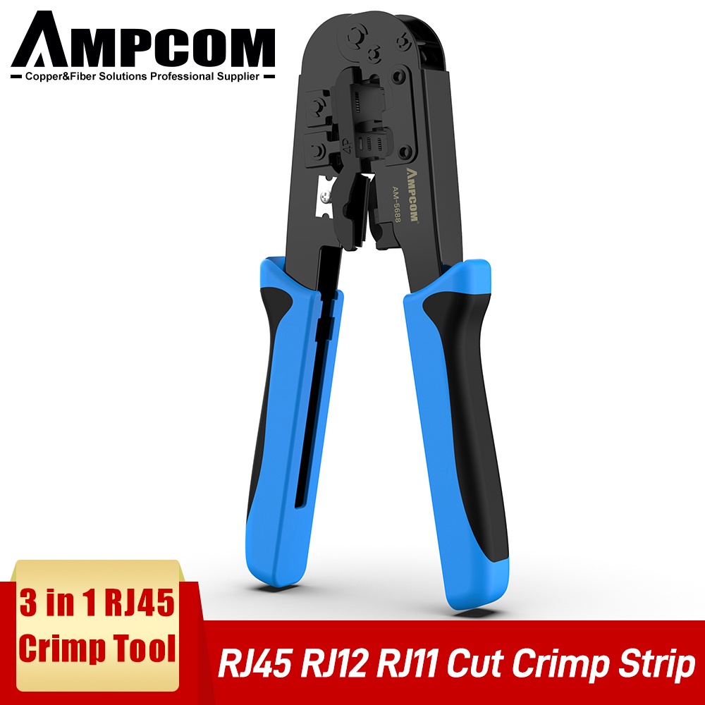 Rj45 Crimper RJ11 RJ45 Crimping Tool Network LAN Cable