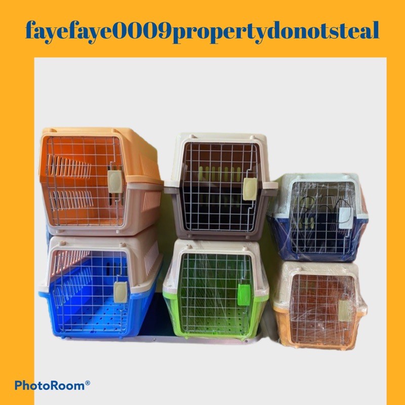 Pet's Travel Crate Cage for Dogs and Cats Shopee Philippines