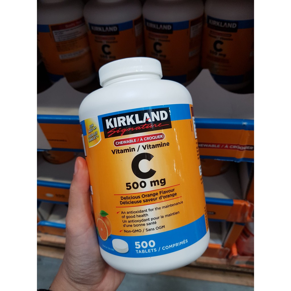 KIRKLAND Vitamin C 500mg (500pcs) Shopee Philippines