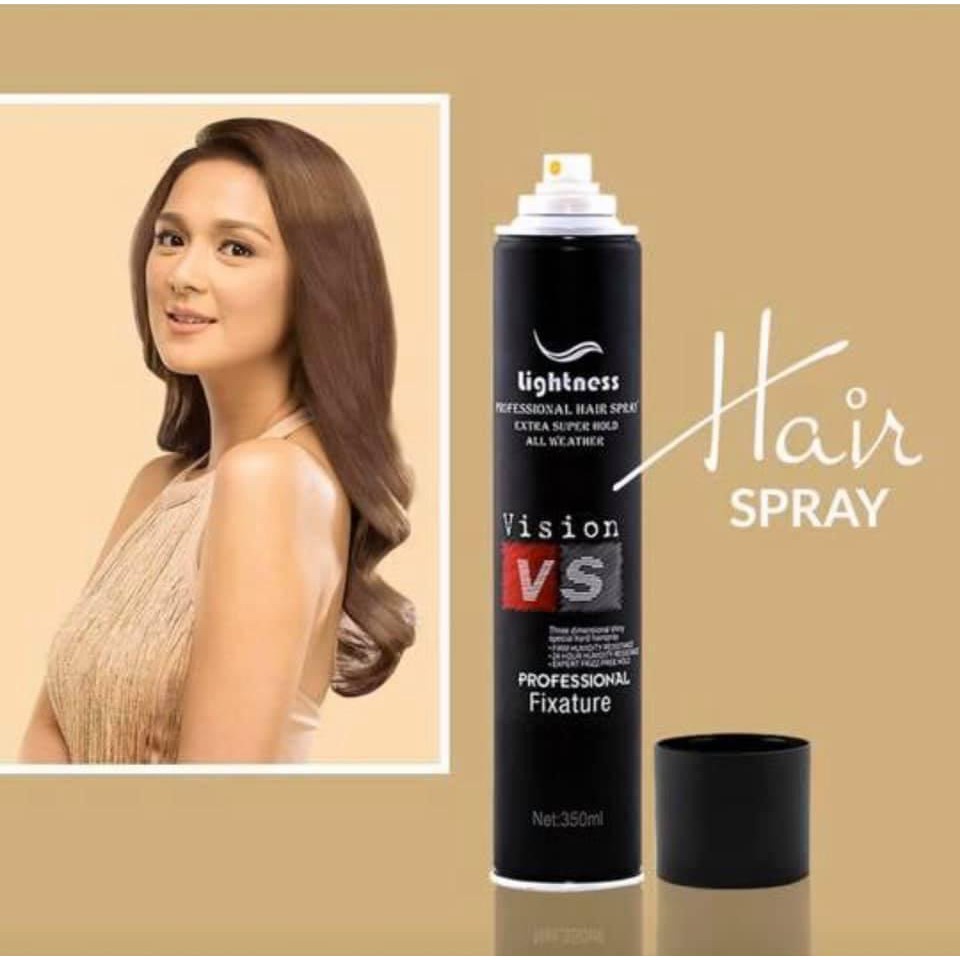 Hair Spray net strong hold LIGHTNESS COLISI CPS 350ML Shopee