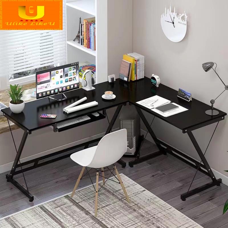 L-Shaped Corner Desk Computer Gaming Desk PC Table Study table Home