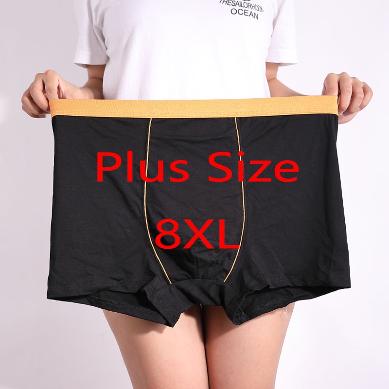 Mens Oversized Plus Size Boxer Briefs 5XL 6XL 7XL 8XL Brief for Men