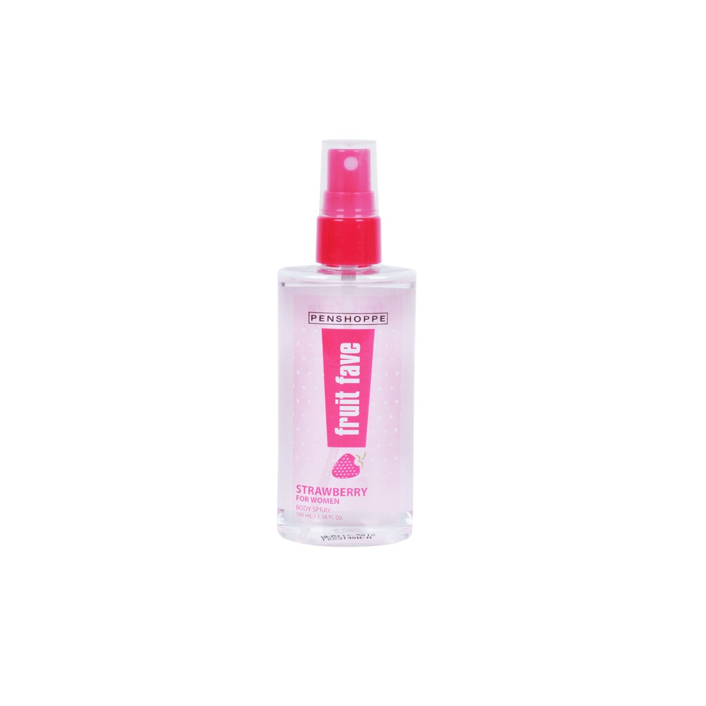 Fruit Fave Strawberry Body Spray For Women 100ML Shopee