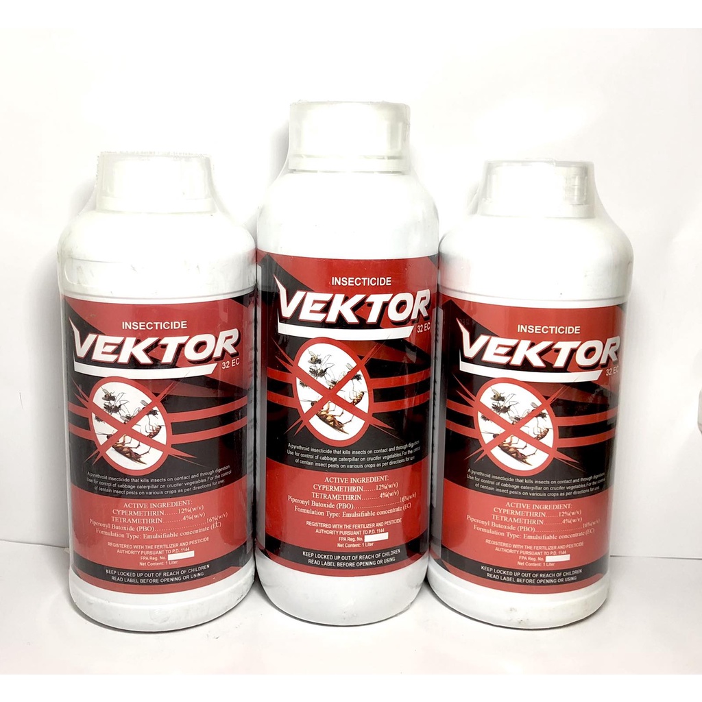 [JWR AGRIVET] 4pc Leafy Green Vektor 32 EC Insecticide Pest Insecticide